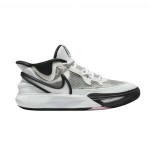 NWT Nike Kyrie 8 GO Kids Sz 5Y White Black DQ8076-101 Low Top Cushioned B-Ball